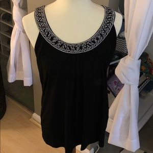 White House Black Market Sleeveless Blouse